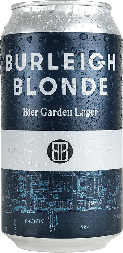 Burleigh Blonde Bier Garden Lager Can